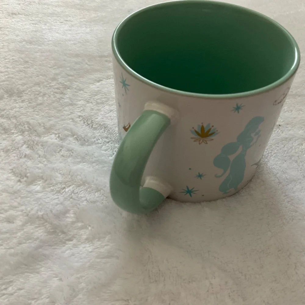 ZAK! Disney Princess Mug - Blue/Green/White‎